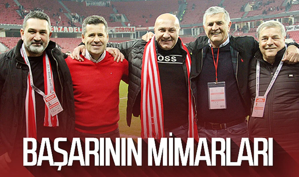 Samsunspor'da başarının mimarları