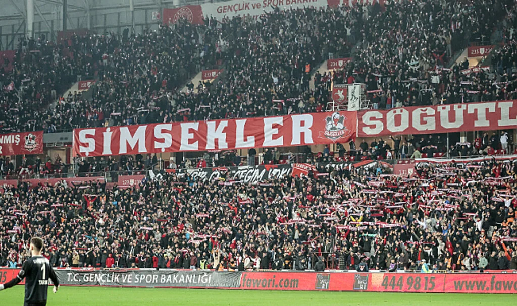Samsunspor tribünde de şampiyon