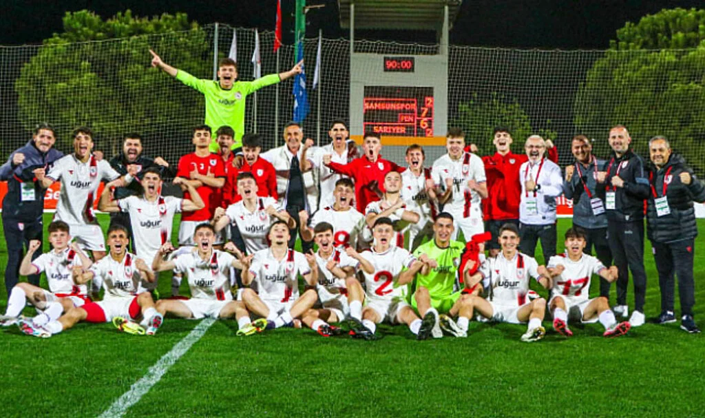 Samsunspor U17 takımı A Ligi'ni garantiledi
