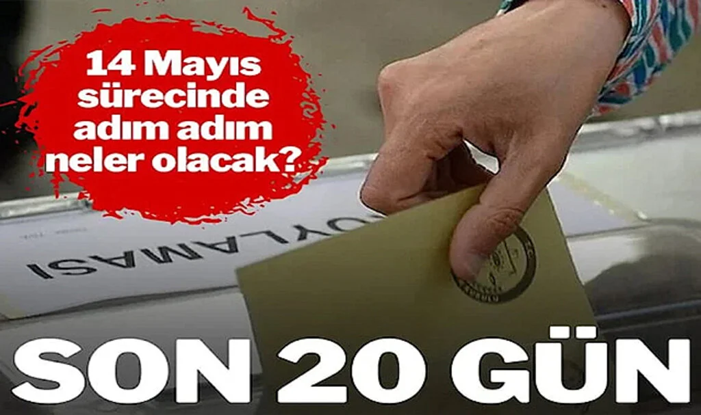 Seçime Son 20 Gün… 14 Mayıs Sürecinde Gün Gün Neler Olacak?