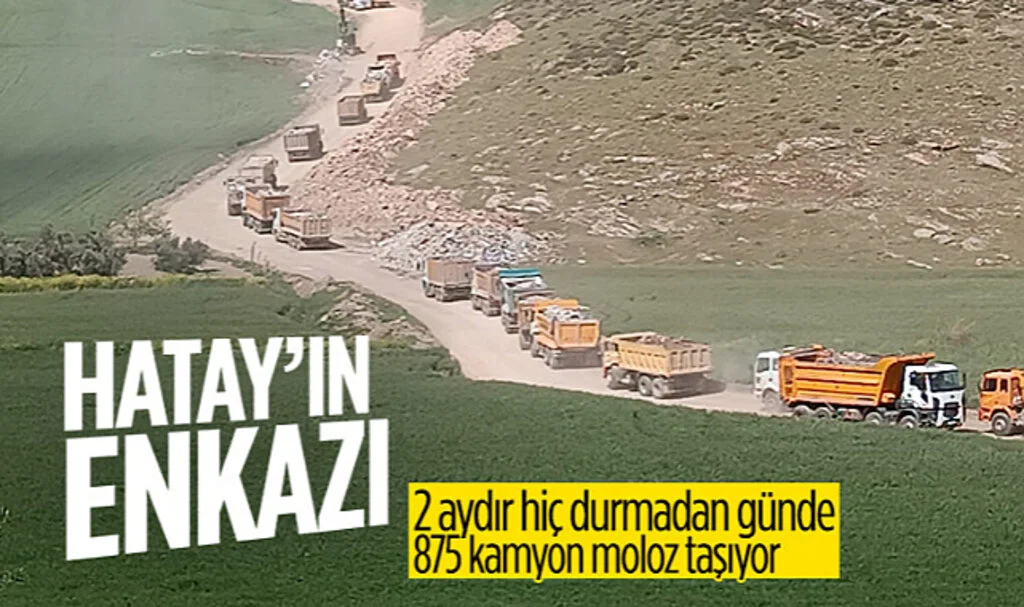 Süleyman Soylu Açıkladı! Kırıkhan'da Yıkık Bina Enkazının %70'i Kaldırıldı