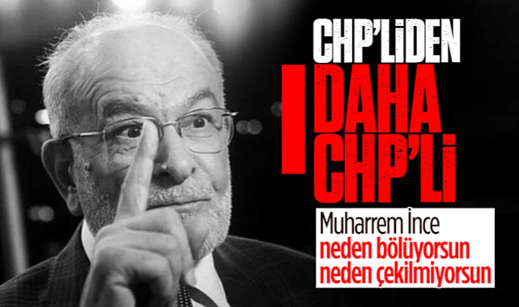 Temel Karamollaoğlu'ndan Muharrem İnce'ye: Böyle Bir Şey Yapmasını Anlayamıyorum