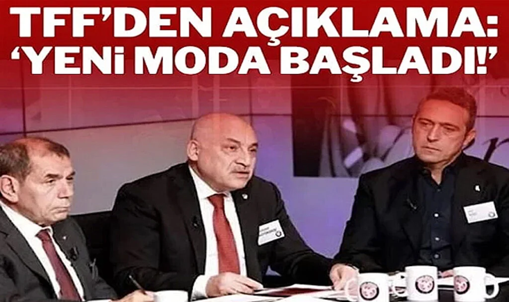 TFF’den Lale Orta Açıklaması! ‘Yeni Bir Moda Başladı’