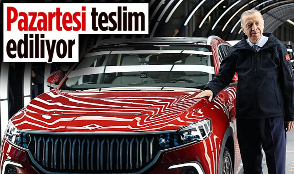 Togg'un İlk Teslimatı Pazartesi Günü Cumhurbaşkanı Erdoğan'a Yapılacak