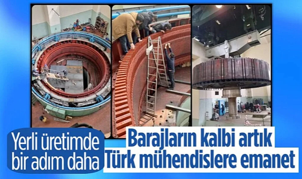 Türkiye'nin Barajları, Yerli Hidro-Jeneratörlerle Çalışacak