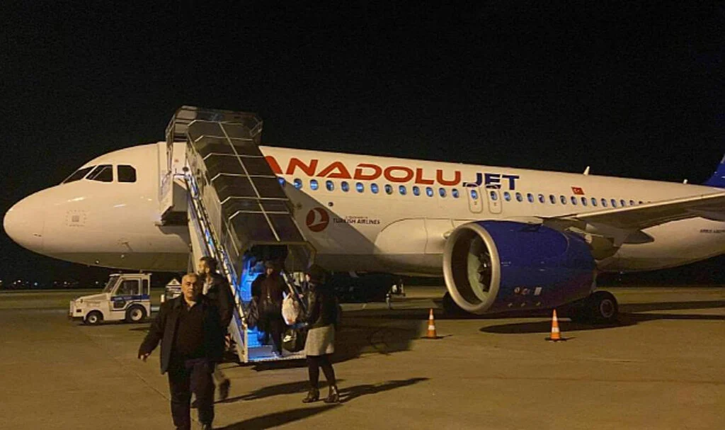 Uçakta Korku Dolu Anlar