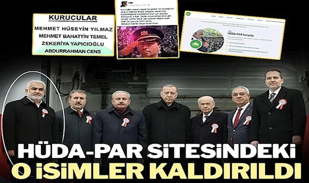 Yöneticileri Hizbullah Kadroları Çıktı, HÜDA-PAR Siteyi Yeniledi