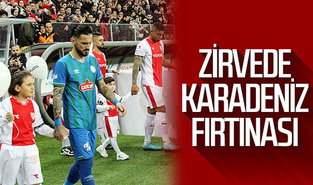 Zirvede Karadeniz fırtınası