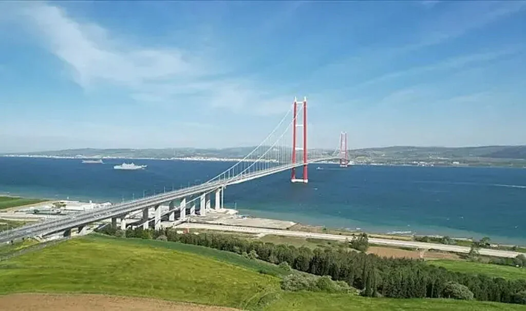 1915 Çanakkale Köprüsü'ne BM Avrupa Ekonomik Komisyonundan Birincilik Ödülü