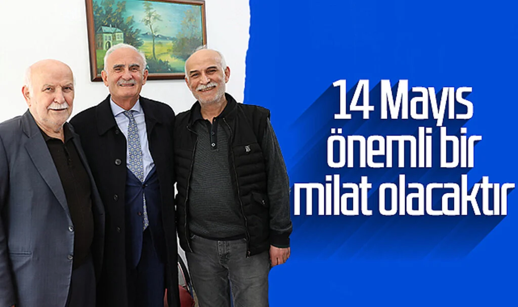 AK Parti Samsun Milletvekili ve Adayı Yusuf Ziya Yılmaz: "14 Mayıs önemli bir milat olacaktır"