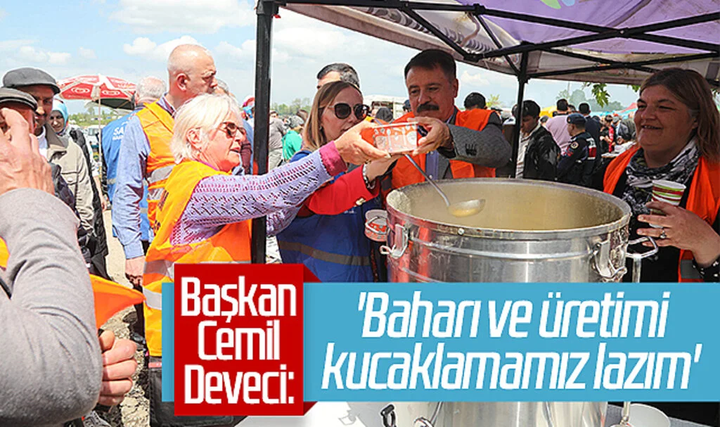 Atakum Belediye Başkanı Cemil Deveci: 'Baharı ve Üretimi Kucaklamamız Lazım'