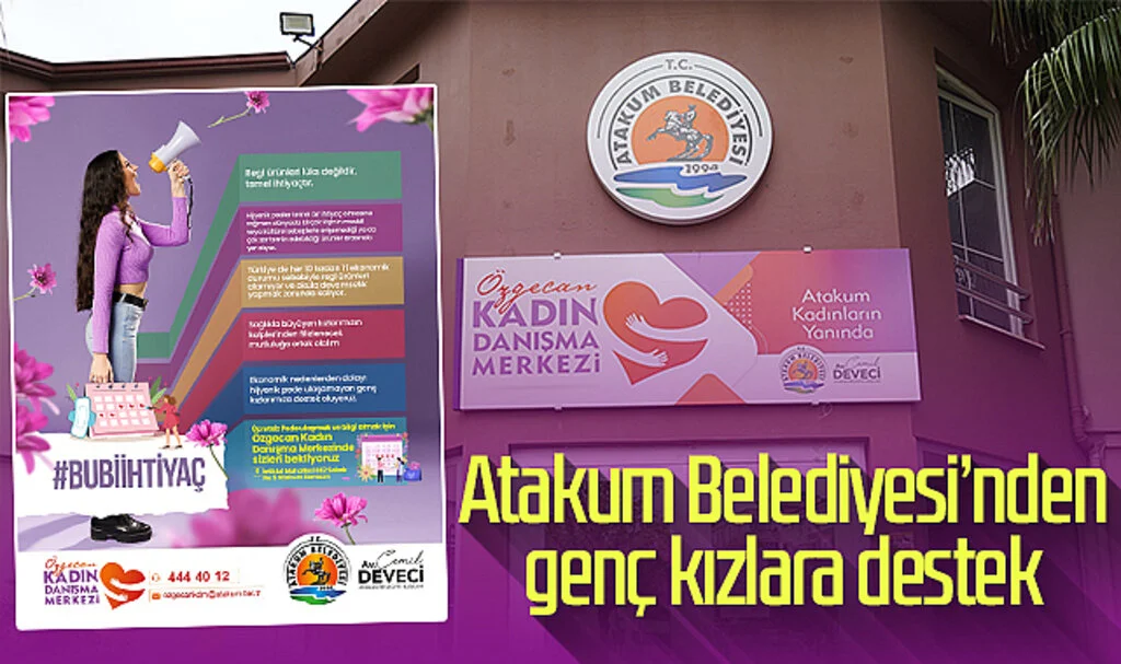 Atakum Belediyesi’nden genç kızlara destek 