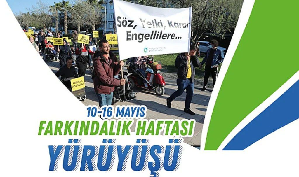 Atakum'da 'Engelsiz Yaşam' Yürüyüşü