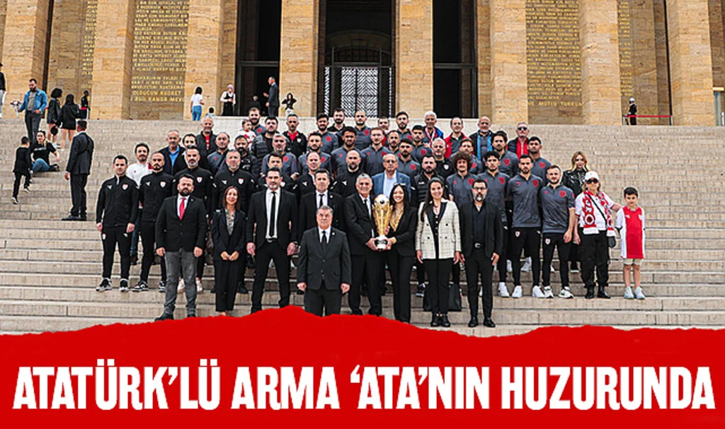 ATATÜRK'LÜ ARMA' ATA'NIN HUZURUNDA