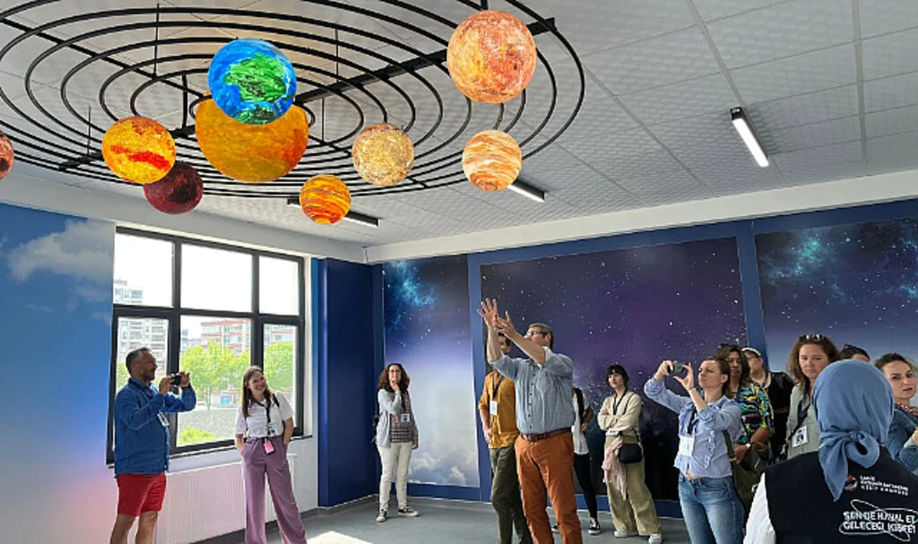 Avrupalı öğretmenlerden Canik Keşif Kampüsü’ne övgü