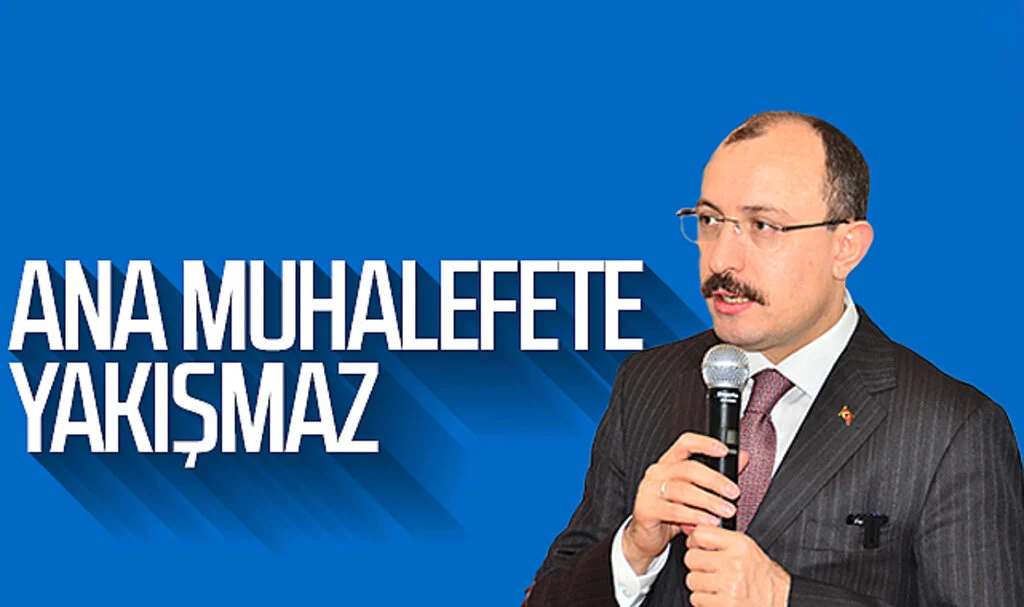 Bakan Muş: "Ana muhalefete yakışmaz"