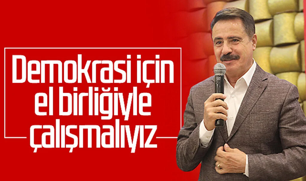 Başkan Cemil Deveci: “Demokrasi için el birliğiyle çalışmalıyız”