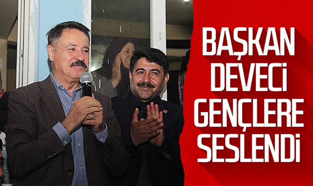 Başkan Cemil Deveci gençlere seslendi