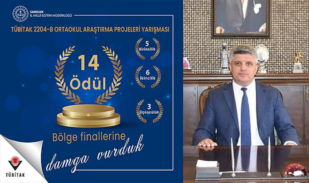 Bölge Finaline Samsun Damgası