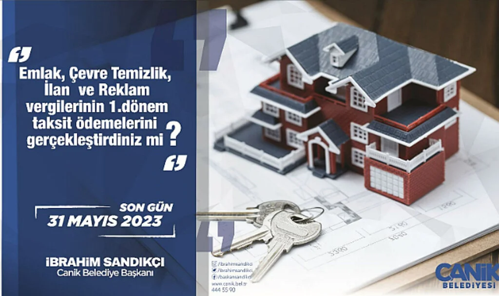 Canik'ten Vergi Uyarısı