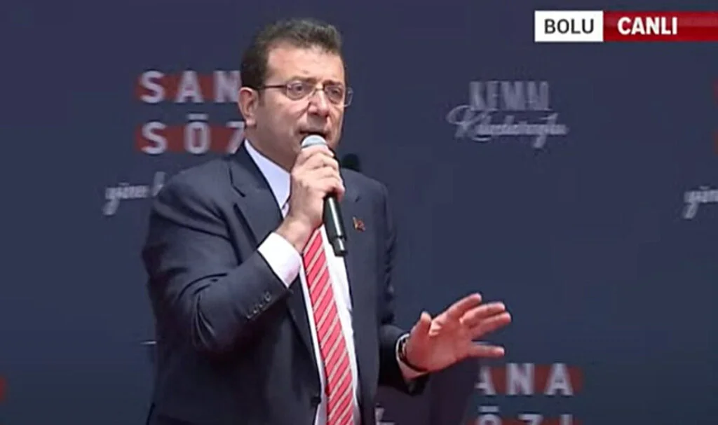 CANLI YAYIN; İmamoğlu: Bir Oy İçin Her Şeyi Yaparlar