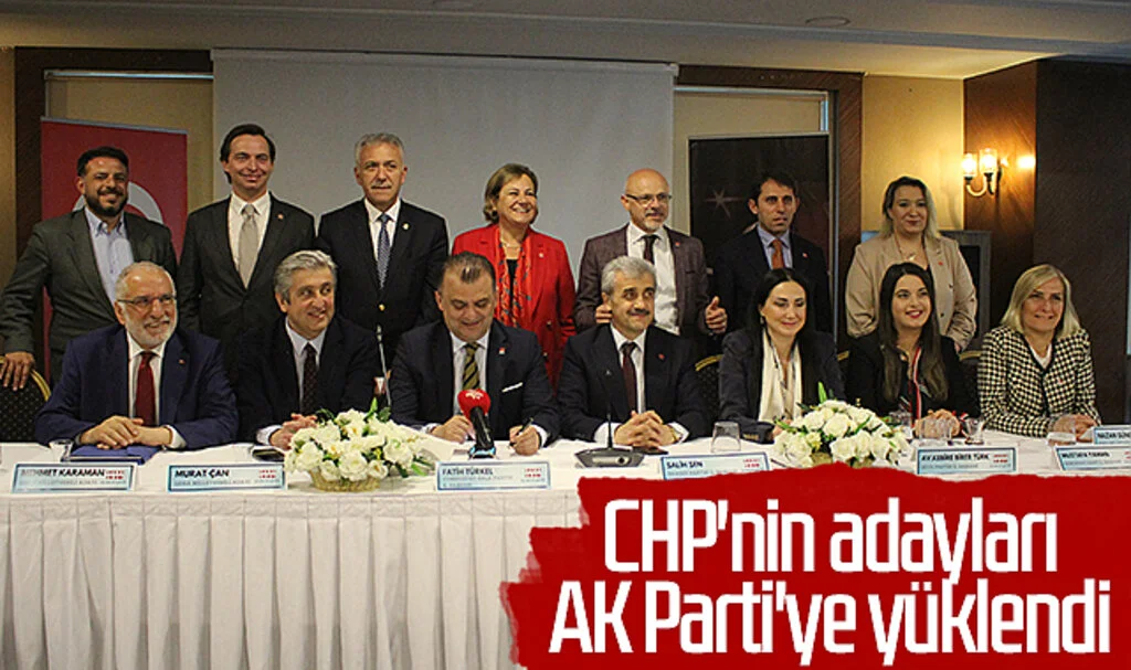 CHP'nin Samsun adayları AK Parti'ye yüklendi 