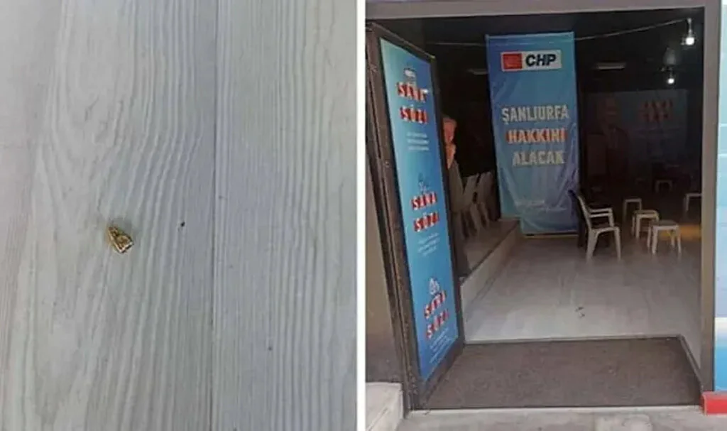 CHP’nin Seçim Ofisine Mermi Atıldı