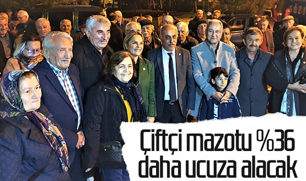 CHP Samsun Milletvekili Adayı Neşe Kangüleç: Çiftçi mazotu %36 daha ucuza alacak