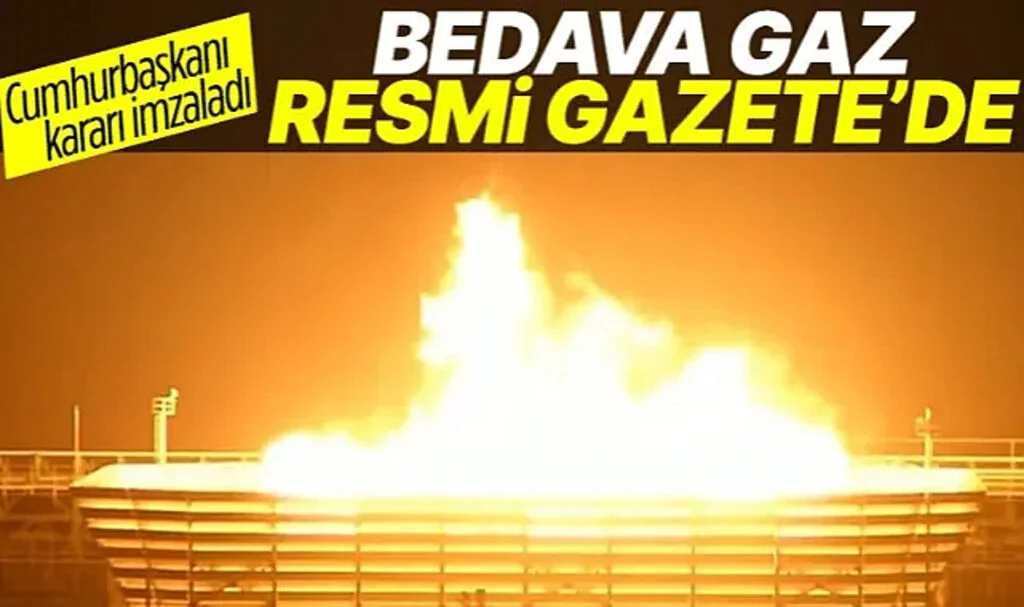 Cumhurbaşkanı Erdoğan'ın Doğalgaz Müjdeleri Resmi Gazete'de Yayınlandı