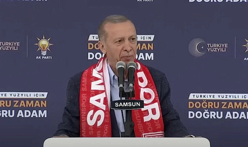Cumhurbaşkanı Erdoğan'a Samsun'da Yoğun İlgi