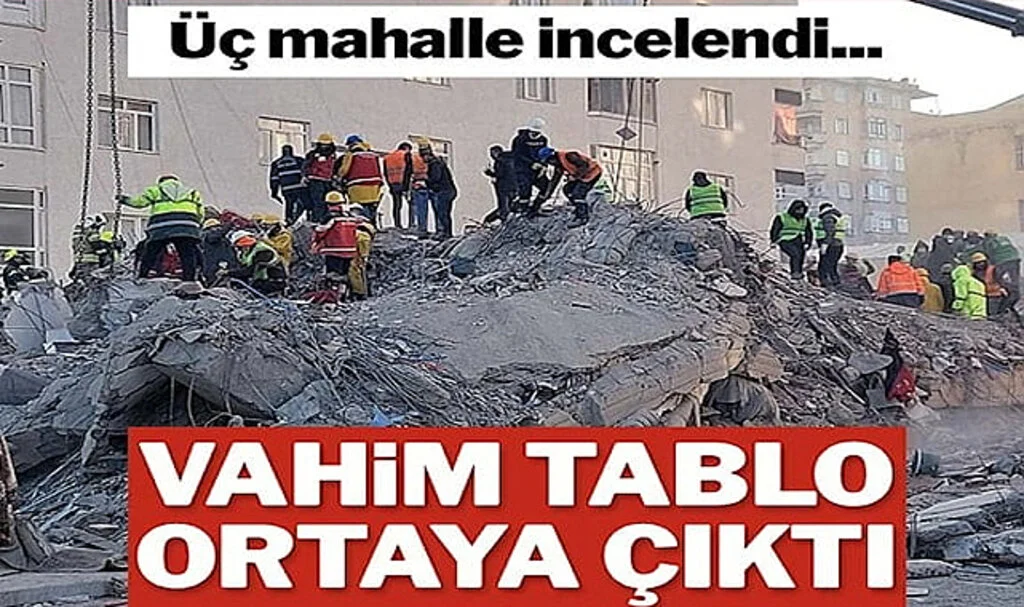 Diyarbakır’da Depremde En Çok Etkilenen 3 Mahalle İncelendi… Vahim Tablo Ortaya Çıktı