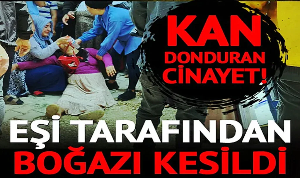 Diyarbakır’da Kan Donduran Kadın Cinayeti! Eşi Tarafından Boğazı Kesildi... Yakınları Olay Yerinde Sinir Krizi Geçirdi