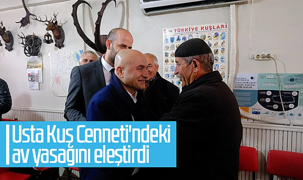 Erhan Usta Kuş Cenneti'ndeki av yasağını eleştirdi 