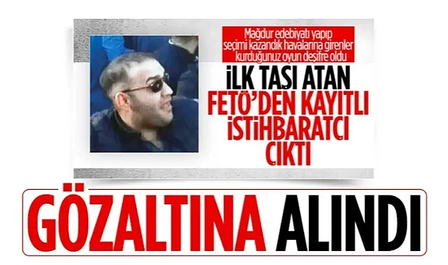Erzurum'da İlk Taşı Atan FETÖ Bağlantılı Uzman Çavuş Gözaltına Alındı