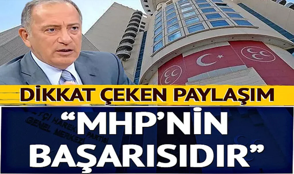 Fatih Altaylı'dan MHP Yorumu: Seçimin En Büyük Sürprizi