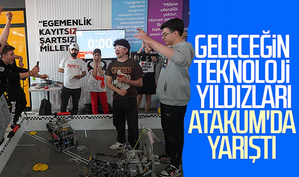 Geleceğin Teknoloji Yıldızları Atakum'da Yarıştı