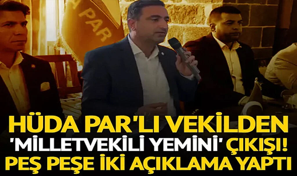 HÜDA PAR'lı Vekilden 'Milletvekili Yemini' Çıkışı: 'Doğru Değil, Değiştirilmesi Lazım'