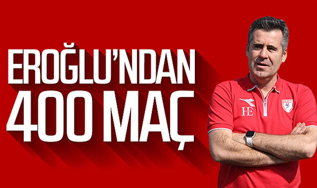 Hüseyin Eroğlu'ndan 400 maç