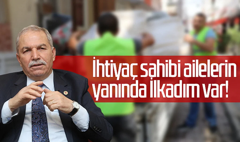 İhtiyaç sahibi ailelerin yanında İlkadım var!