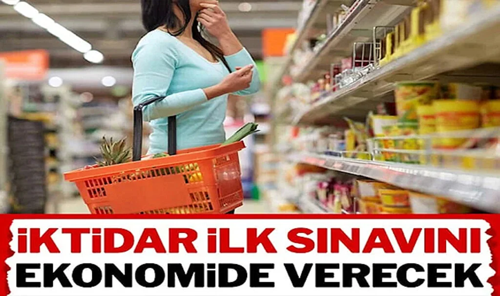İktidar İlk Sınavını Ekonomide Verecek