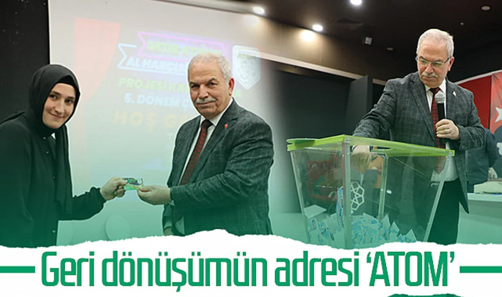 İlkadım'da geri dönüşümün adresi 'ATOM'