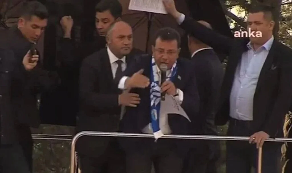 İmamoğlu’na Erzurum’da provokasyon