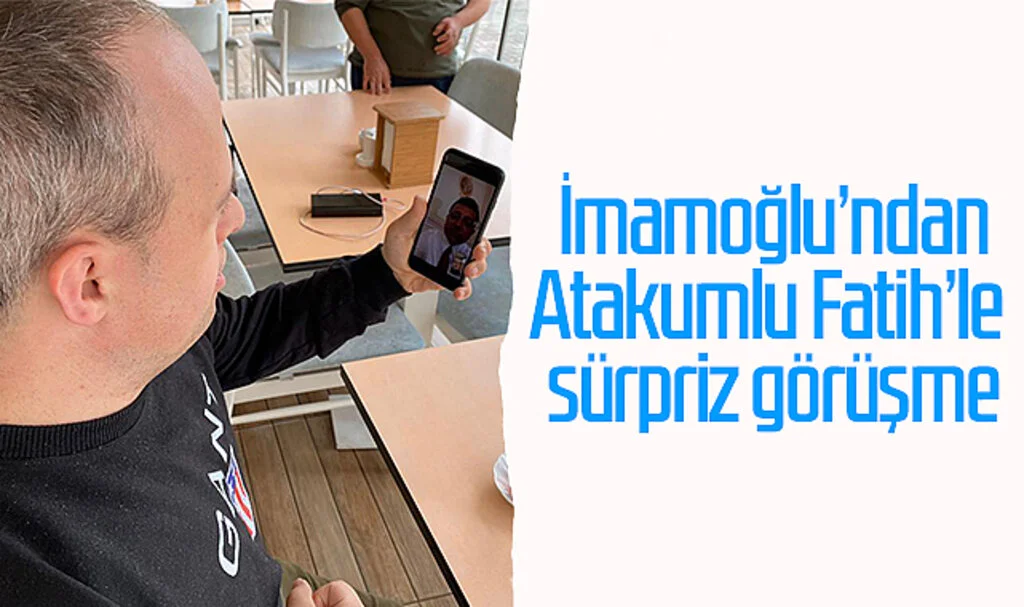 İmamoğlu’ndan Atakumlu Fatih’le sürpriz görüşme