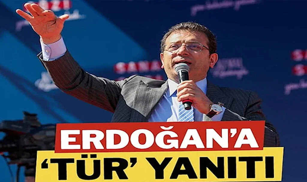 İmamoğlu’ndan Erdoğan’a ‘Tür’ Yanıtı