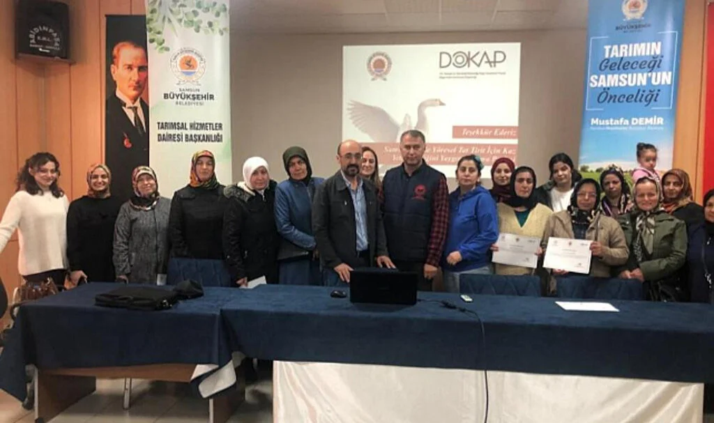 Kadınlara Kaz Yetiştiriciliği Eğitimi