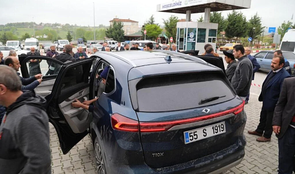 Kavak'ta Togg'a Yoğun İlgi
