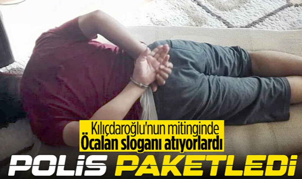 Kemal Kılıçdaroğlu'nun Mitinginde Öcalan Sloganı Atan HDP'liler Paketlendi