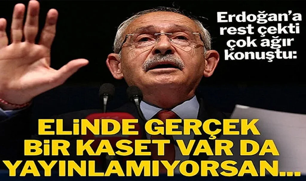 Kılıçdaroğlu’ndan Erdoğan’a ‘Kandil’ Tepkisi: Müfterisin, Günah ve Pislik İçinde Boğuldun