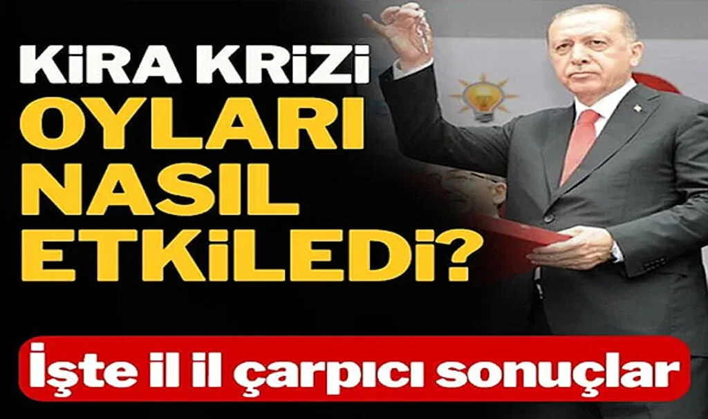 Kira Artışının En Çok Olduğu İllerde AK Parti’nin Oyları Nasıl Değişti?