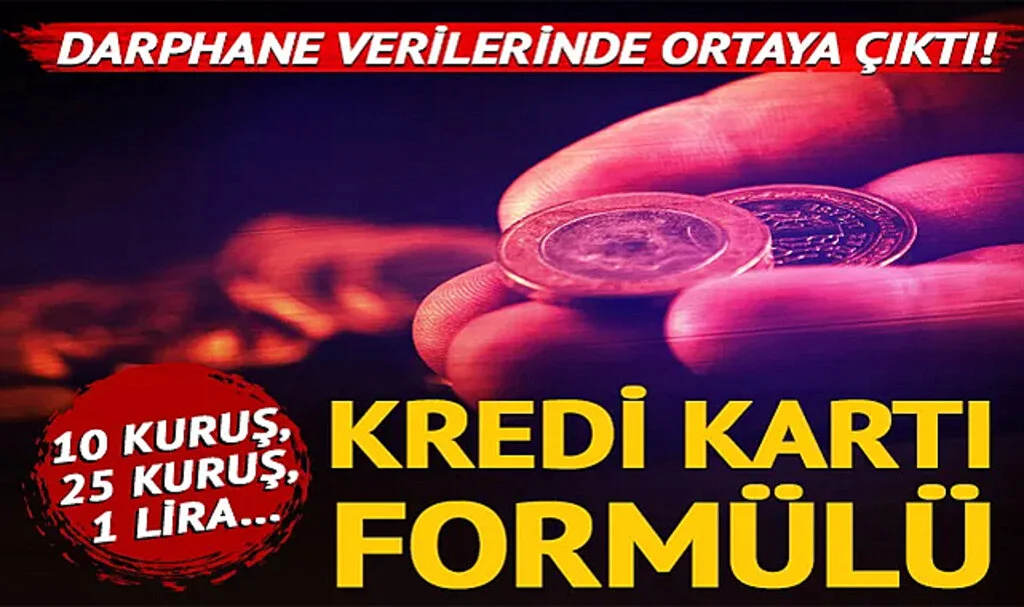 Madeni Para Sorununa Kredi Kartı Çözümü! Darphane Verilerinde Ortaya Çıktı: 10 Kuruş, 25 Kuruş, 1 TL…
